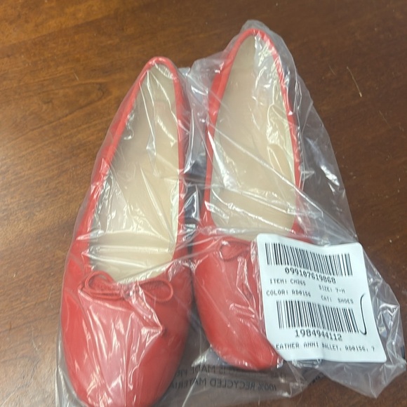 J Crew Andi ballet flats in leather CH265 - Picture 3 of 4